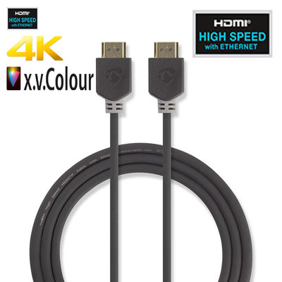 15 Meter Hoge kwaliteit High Speed HDMI™-kabel met Ethernet | HDMI™-connector - HDMI™-connector